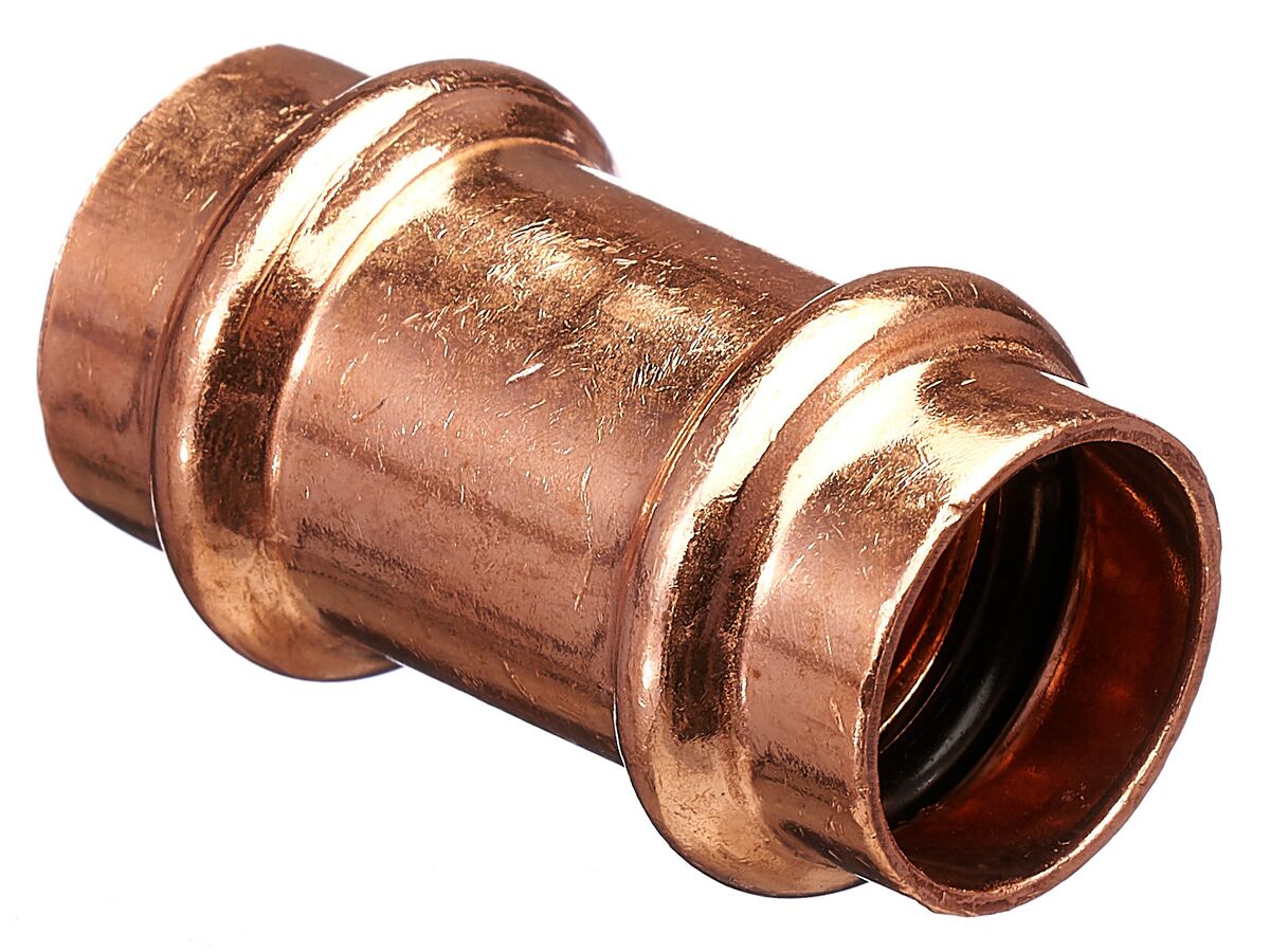 15MM COPPER WATER PRESS COUPLING DN15