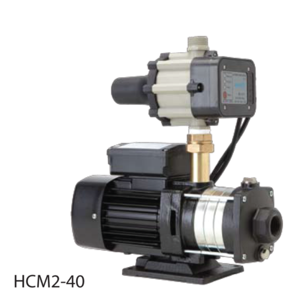 HYJET 550W HCM HORIZONTAL MULTISTAGE PRESSURE PUMP WITH PRESSURE CONTROLLER
