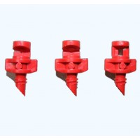 ANTELCO 90 DEGREE 2M RED MICRO JET SPRAY 100 PACK